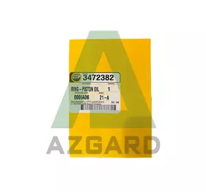 3472382, Поршневе кільце маслоз'ємне (347-2382)(3472382) 3472382, Поршневе кільце маслоз'ємне (347-2382)(3472382)