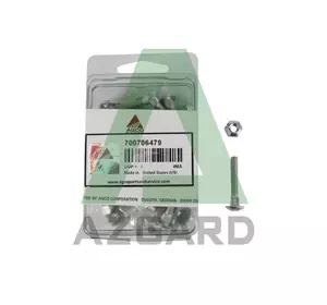 700706479 Болт з гайкою 12-24х1-1/4 к-кт 50 шт., (AGCO Parts, MF ) 700706479 Болт з гайкою 12-24х1-1/4 к-кт 50 шт., (AGCO Parts, MF )